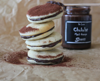 Vanilje Whoopie pies m. chokoladecreme