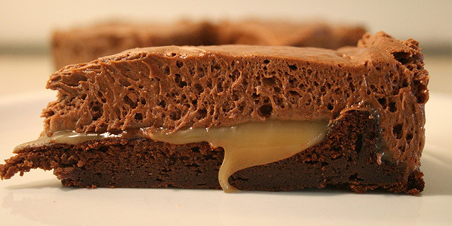 Chokoladekage med chokolademousse