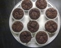 Engelske Chokolade Muffins.