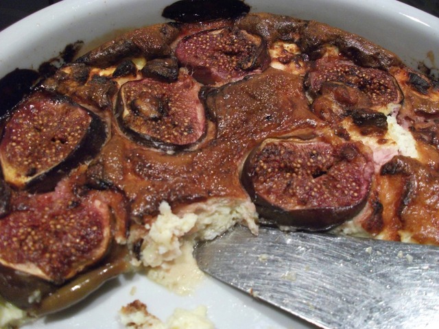 Tærte med figen og gedeost