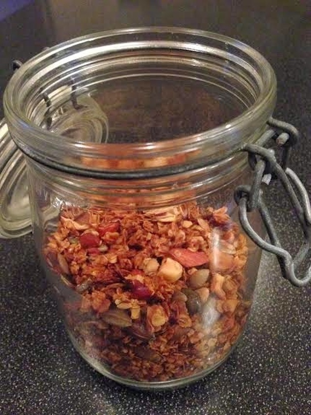 Homemade granola á la Helse Mathilde