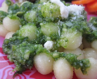 Gnocchi med pesto i Toscana