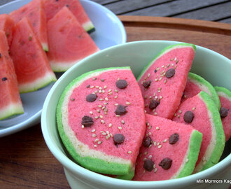 Vandmelon-småkager