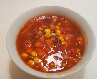 Mexicansk suppe med majs