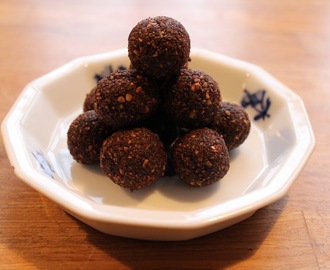 Sunde "chokolade" kugler