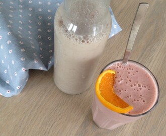 Jordbærsmoothies