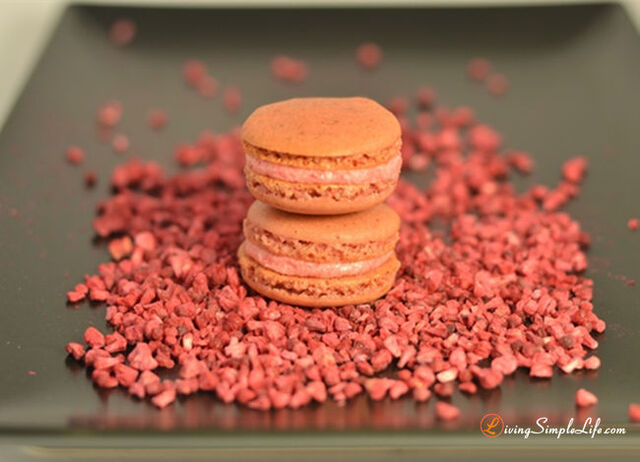 Raspberry Macarons Recipe