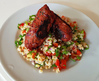 Kebab og Tabbouleh