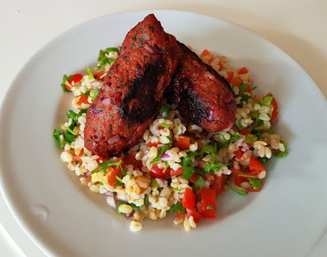 Kebab og Tabbouleh