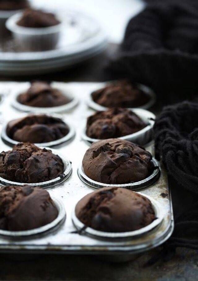 Chokolade muffins