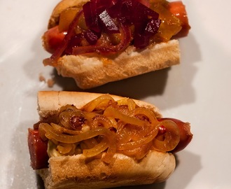 Hotdog m. Toppings