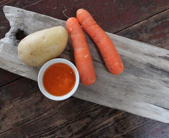 Kartoffel og gulerodsmos