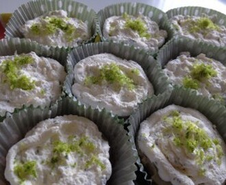 Raw Key Lime coconut mini Pies