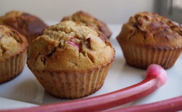 Rabarber muffins