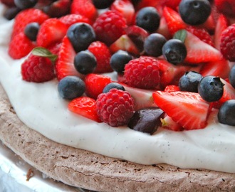 Chocolate Pavlova