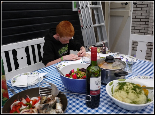 Paleomiddag i sommerhuset