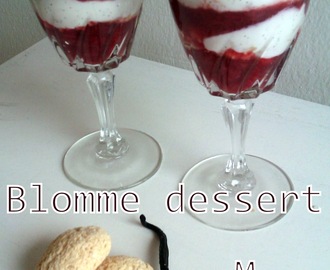 Blomme dessert