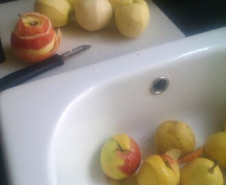 Æbledessert med ingefær og et snert af pære – uhmmm…