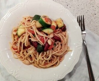 Ratatouille spaghetti