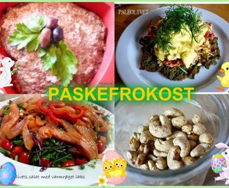 Forslag til påskefrokost