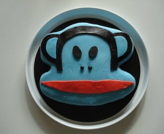 Paul Frank kage lavet til gudbarnsfødselsdag - oktober 2010