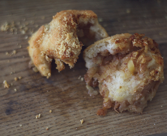 Glutenfri madpakkemuffins med æble og kanel