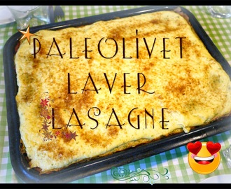 Paleo lasagne - hvordan du laver pastaplader uden mel.