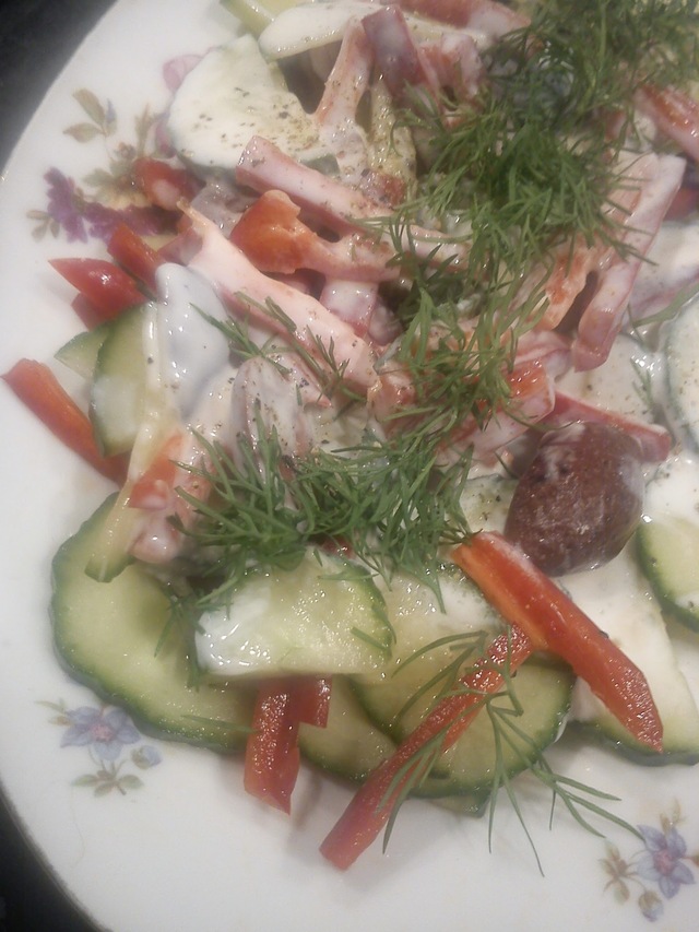 Agurke Salat