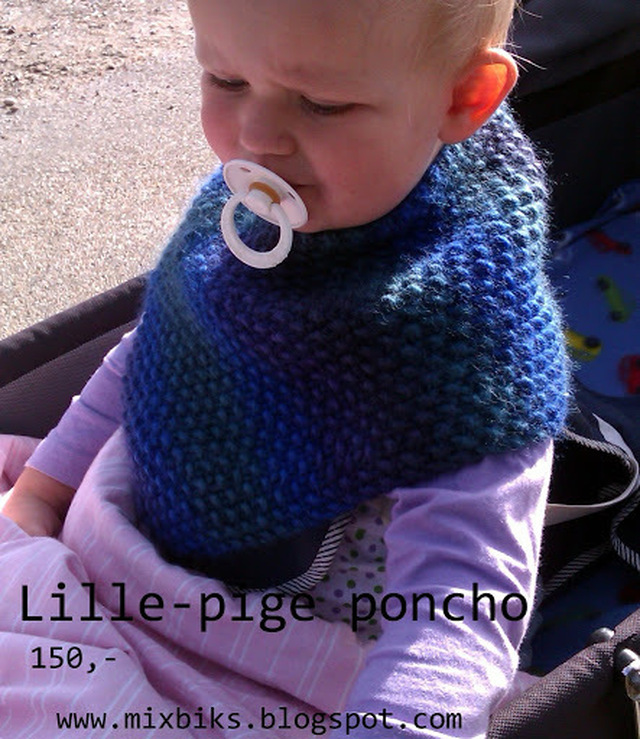Lille-pige poncho