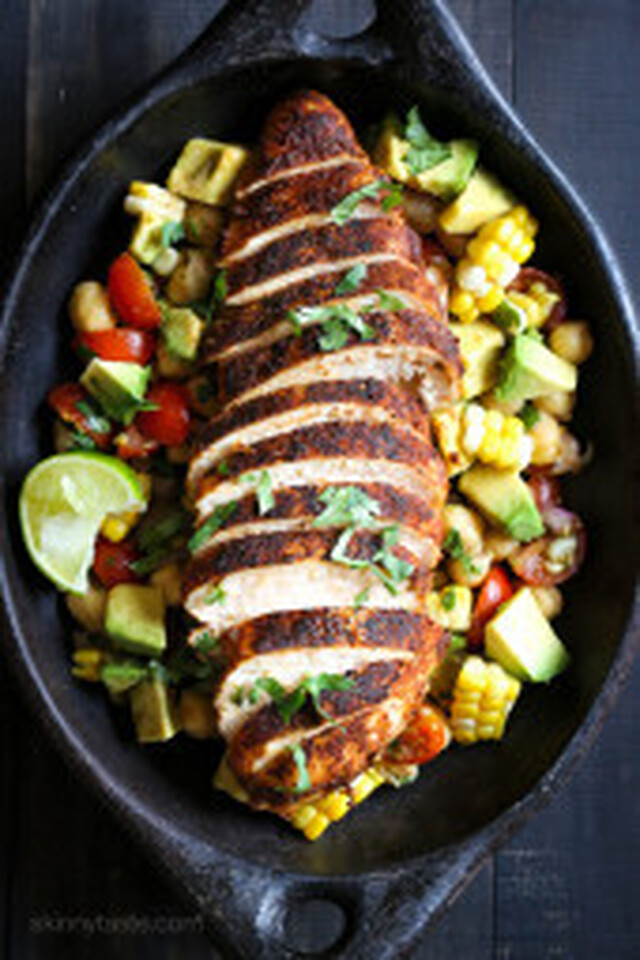 Blackened Chicken Fiesta Salad