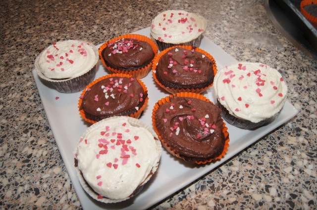 Valentines cupcakes anno 2012