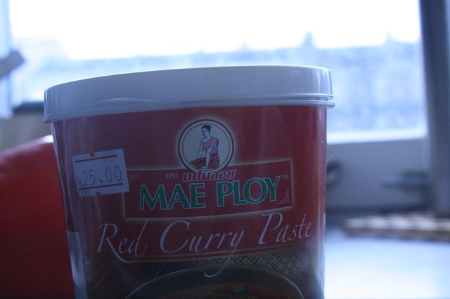 Thai Red curry paste (Rød karry pasta)