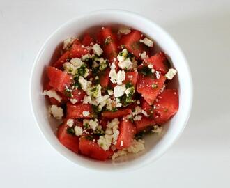 Watermelon summer salad