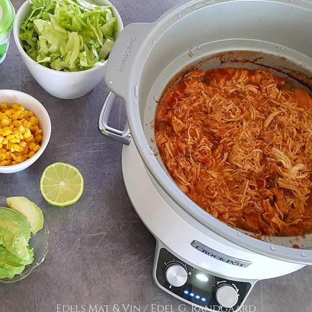 Tex-Mex pulled chicken ♫♪