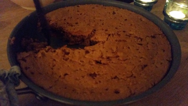 Cookie skillet - en kæmpe cookie bagt i pande