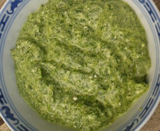 Spinat-dip/’pesto’