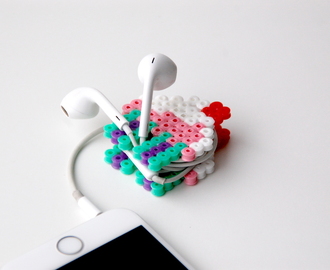 DIY – Cupcake ledningsholder til dit headset