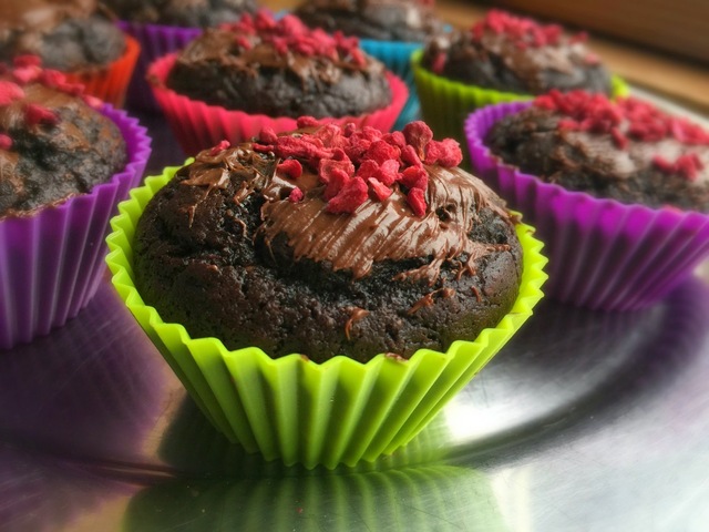 Chokolademuffins, glutenfri