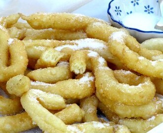 Funnel cake - churros - spanskrør