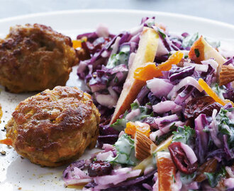 Frikadeller med gulerødder