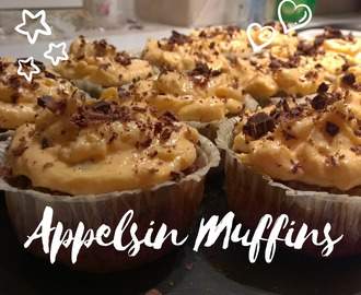 Glutenfri Appelsinmuffins ca. 14 stk