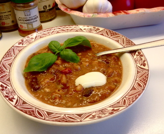 Chili con tofu