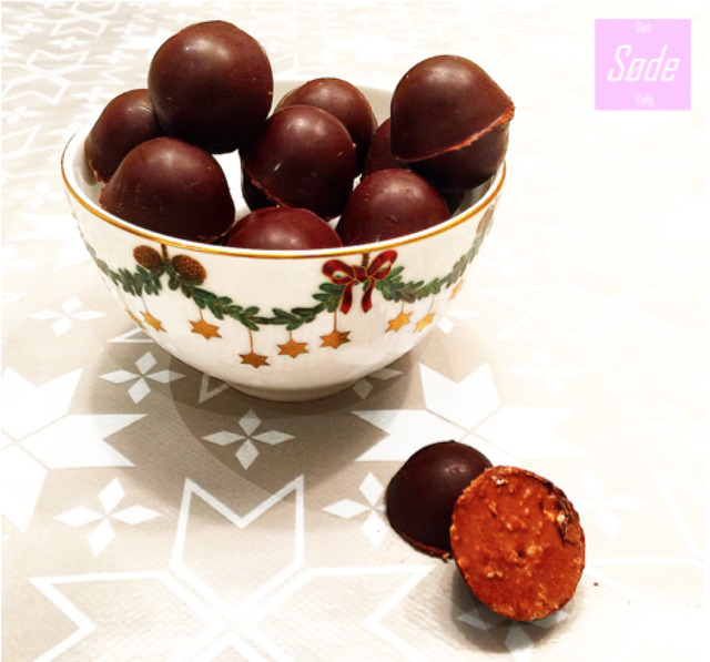 10. December – Fyldte chokolader m. nougat/mandelknas