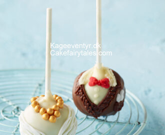 Bryllups- og Valentine Day cake pops