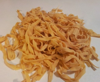 Hjemmelavet frisk pasta med æg