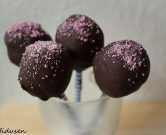 Lyse cakepops med vaniljesmag