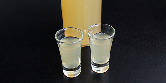 Ingefærshots med citron og honning