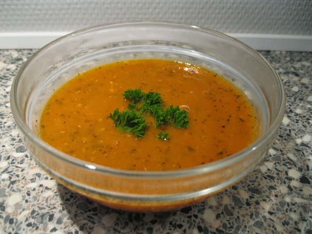 Hjemmelavet tomatsuppe