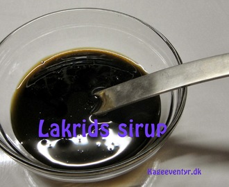 Opskrift: Hjemmelavet lakrids sirup