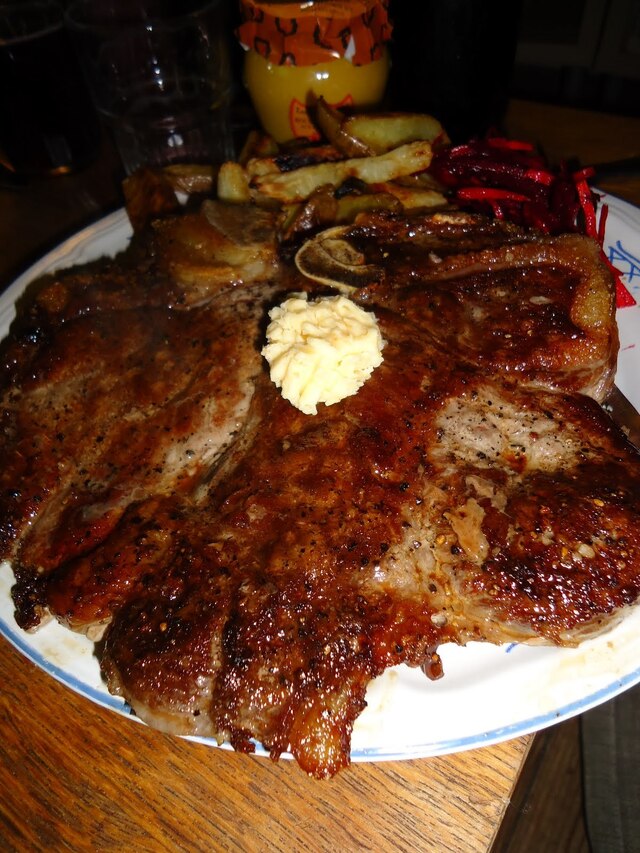 T-bone steak - good old american way